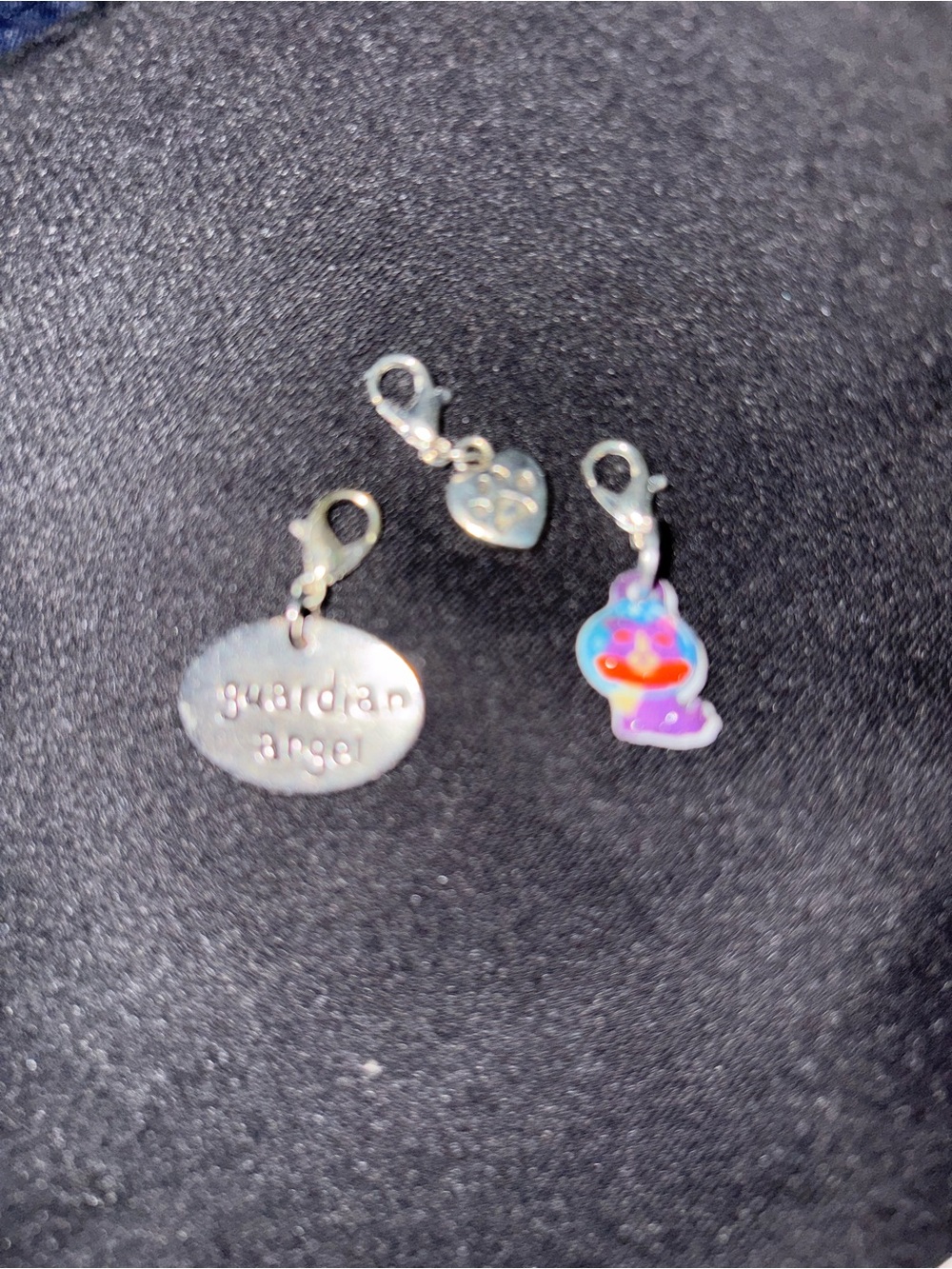Hand Crafted Silver Pet set of 3 Charms
